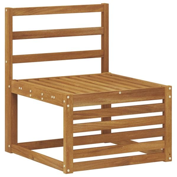 vidaXL Setovi sofa 3 pcs Prirodna Čvrsto drvo akacije