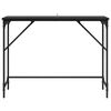 vidaXL Konzolna stolica Crni hrast 100 x 32 x 75 cm Konstruirano drvo