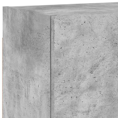 vidaXL 5-dijelni zidni TV elementi svjetlima boja betona drveni