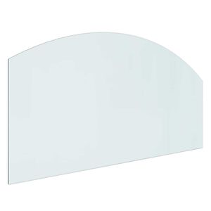 vidaXL Staklena ploča za kamin *Transparent*an 100 x 50 cm Stakl