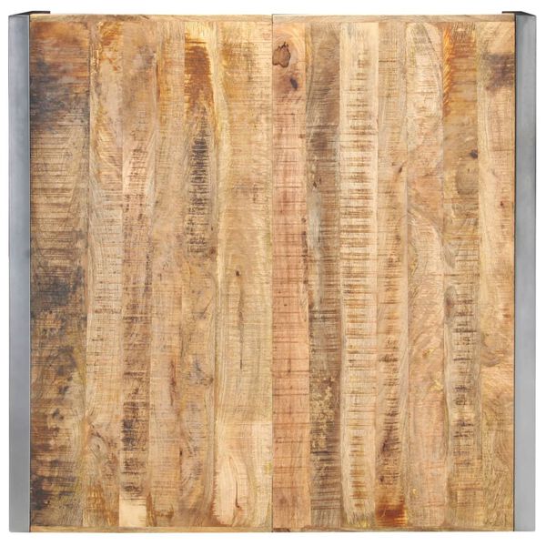 vidaXL Stolić za kavu 120 x 120 x 40 cm od grubog drva manga