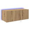 vidaXL TV zidni ormar 80 x 35 x 31 cm Umjetnički hrast