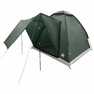 vidaXL Kamping &scaron;ator 2-osobni Maslinasto zelena Poliester i čelik