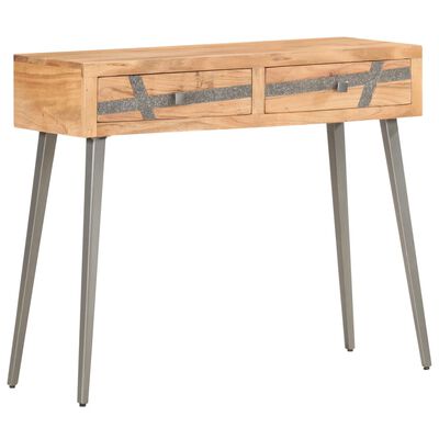 vidaXL Konzolni stol 90 x 30 x 75 cm od masivnog bagremovog drva