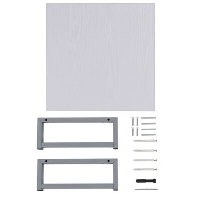 vidaXL Kupaonski namještaj bijeli 40 x 40 x 16,3 cm