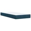 vidaXL Box spring krevet s madracem plavi 80 x 200 cm bar&scaron;unasti