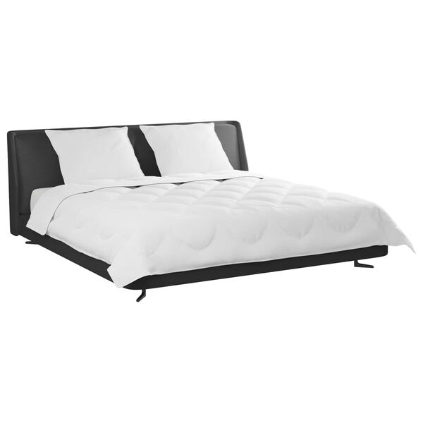 vidaXL Duvet za sve sezone s jastukom 3 pcs Bijelo Mikrovlakna