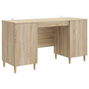 vidaXL Stol Hrast sonoma 142,5 x 50 x 75 cm Konstruirano drvo