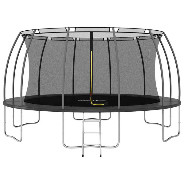 vidaXL Set trampolina okrugli 488 x 90 cm 150 kg