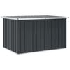 vidaXL Vrtna kutija za pohranu antracit 150 x 101 x 91 cm