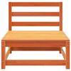 vidaXL Vrtna sofa vo&scaron;tano smeđa 70 x 70 x 67 cm od masivne borovine