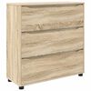 vidaXL Ormarić za pohranu Sonoma hrast 80 x 31 x 81 cm