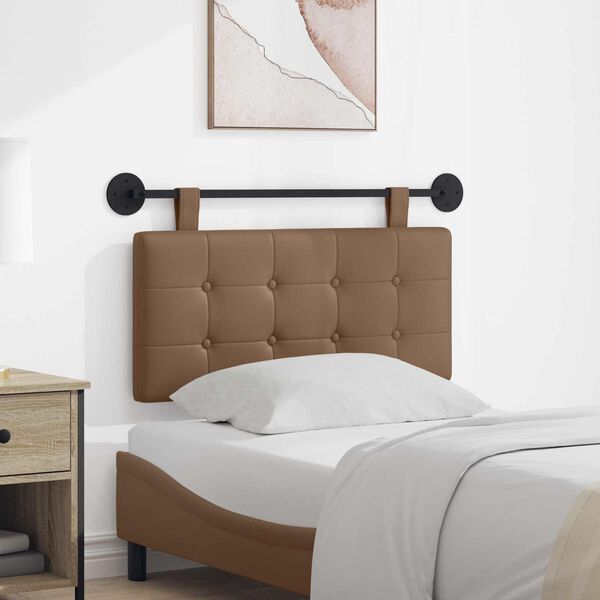 vidaXL Držeće uzglavlje Boja cappuccina 100 x 55 x 5 cm Lažna koža