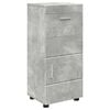 vidaXL Set ormarića za kupaonicu TULUM Betonski sivi 37 x 31,5 x 82 cm