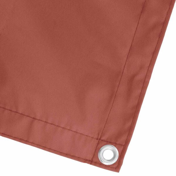 vidaXL Balcony ekran Terakota 100 x 600 cm Oxford tkanina