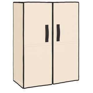 vidaXL Ormarić za cipele krem 60 x 28 x 90 cm od tkanine