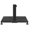 vidaXL Baza za suncobran Crna 45 x 45 x 31 cm