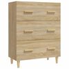 vidaXL Komoda boja hrasta sonome 70x34x90 cm od konstruiranog drva