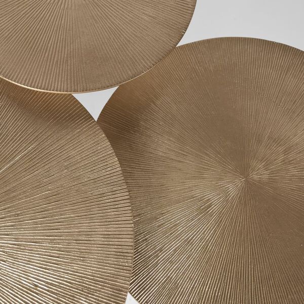 LABEL51 3-dijelni set stolića za kavu Nobby boja starog zlata