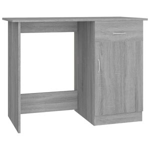 vidaXL Radni stol boja hrasta sonome 100x50x76 cm konstruirano drvo
