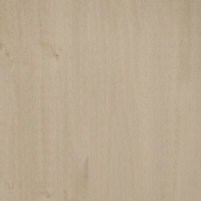 vidaXL Komoda HAMAR boja meda 113 x 40 x 80 cm od masivne borovine