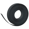 vidaXL Ograda za vrt 25 m 10 cm PE Crna