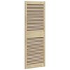 vidaXL Ormarna vrata Prirodna 49,5 x 2,1 x 140,5 cm Masivna borovina