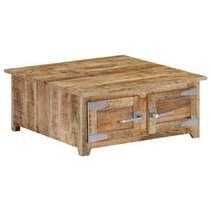vidaXL Stolić za kavu 70 x 70 x 30 cm od masivnog drva manga