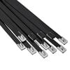 vidaXL Veza za kabel 12 kom. 7,9 x 300 mm Crna