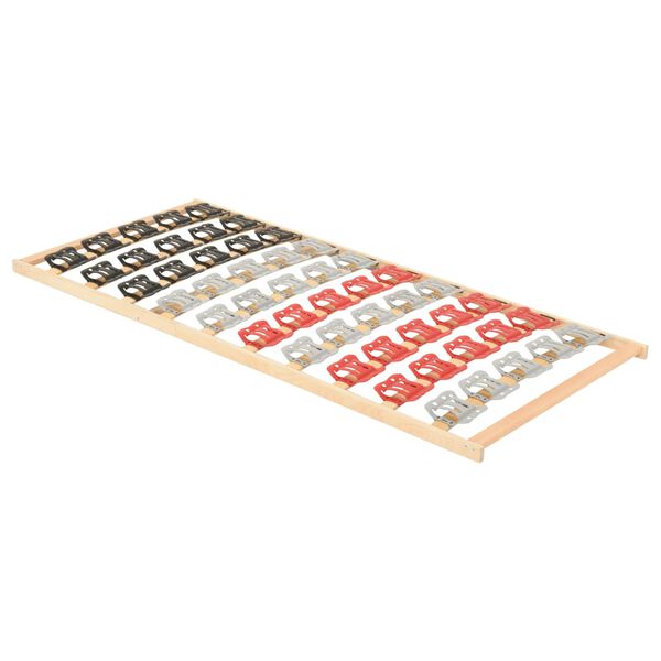 vidaXL Podnica za krevet s 12 letvica i potporama 100 x 200 cm