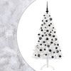 vidaXL Umjetno božićno drvce s kuglicom 210 cm 300 LED lampica