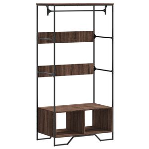 vidaXL Ormar boja smeđeg hrasta 90x50x180 cm konstruirano drvo