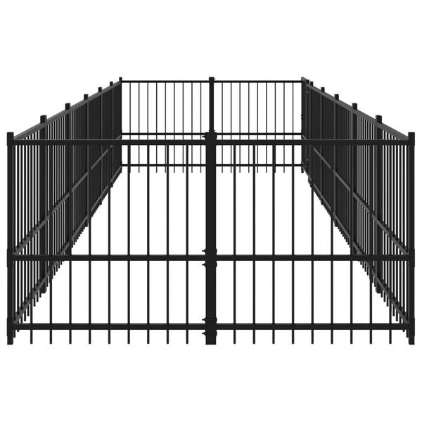 vidaXL Vanjski kavez za pse čelični 11,26 m&sup2;