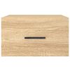 vidaXL Zidni noćni ormarići 2 kom hrasta sonome 35 x 35 x 20 cm