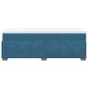 vidaXL Box spring krevet s madracem tamnoplavi 80 x 200 cm bar&scaron;unasti