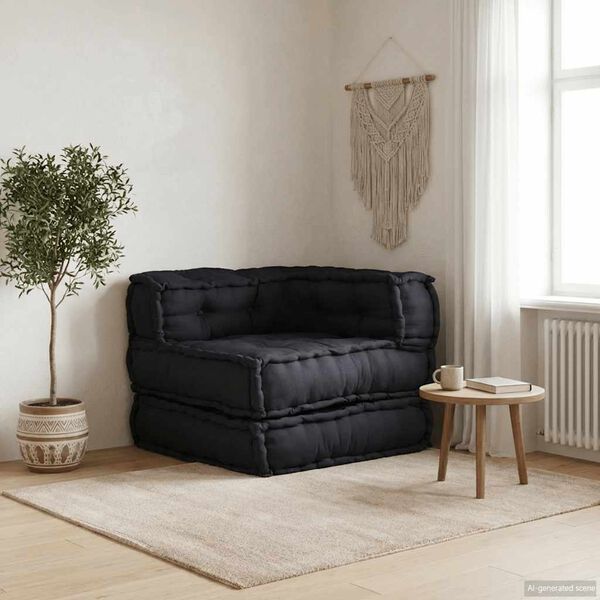 vidaXL Modularna sofa Antracit 70x70x54 Tkanina
