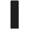 vidaXL Viseći ormarić Crni hrast 40 x 29,5 x 100 cm Konstruirano drvo
