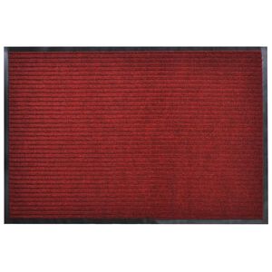 vidaXL Otirač crveni 90 x 120 cm PVC