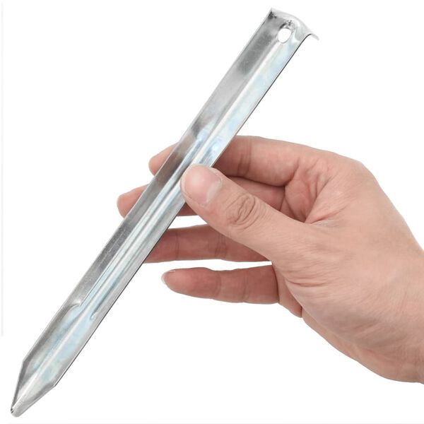 vidaXL Klinovi za &scaron;ator 24 kom 22 cm &Oslash; 20 mm od pocinčanog čelika