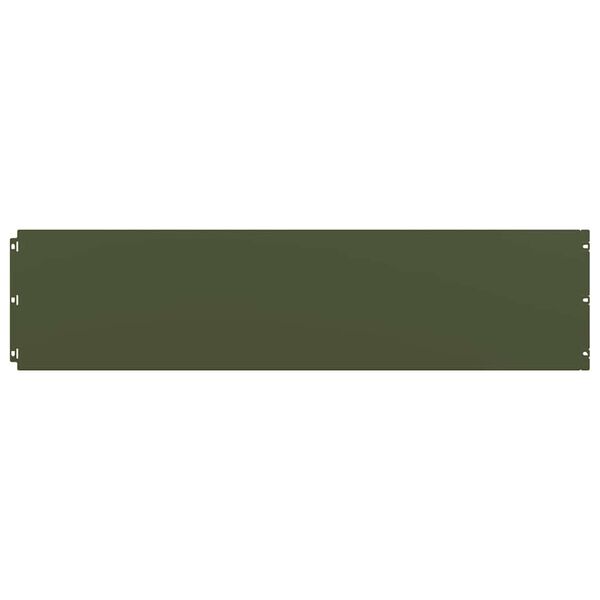 vidaXL Rubovi za travnjak 20 kom Maslinasto zeleni 25x103 cm