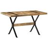 vidaXL Blagovaonski stol 140 x 70 x 76 cm od grubog drva manga