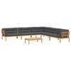 vidaXL 6-dijelni set vrtnih sofa od paleta s jastucima od drva bagrema