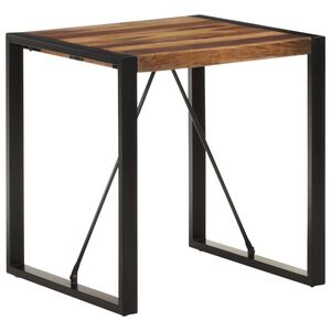 vidaXL Blagovaonski stol 70 x 70 x 75 cm od masivnog bagremovog drva