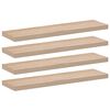 vidaXL Plutajuće police 4 kom 90x23,5x4 cm od konstruiranog drva