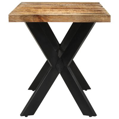 vidaXL Blagovaonski stol 140 x 70 x 75 cm masivno grubo drvo manga