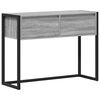 vidaXL Konačna Stolić Siva Sonoma 100 x 36 x 75 cm Konstruirano drvo