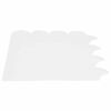 vidaXL Pločica riblje ljuske 10 pcs Bijelo 30 x 30 cm Poliuretan i PET