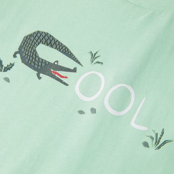 Dječja majica kratkih rukava svijetlozelena 92