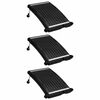 vidaXL Zakrivljeni solarni paneli za grijanje bazena 3 kom 72,5x46 cm