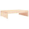 vidaXL Vrtni tabure 120 x 80 cm od masivne borovine